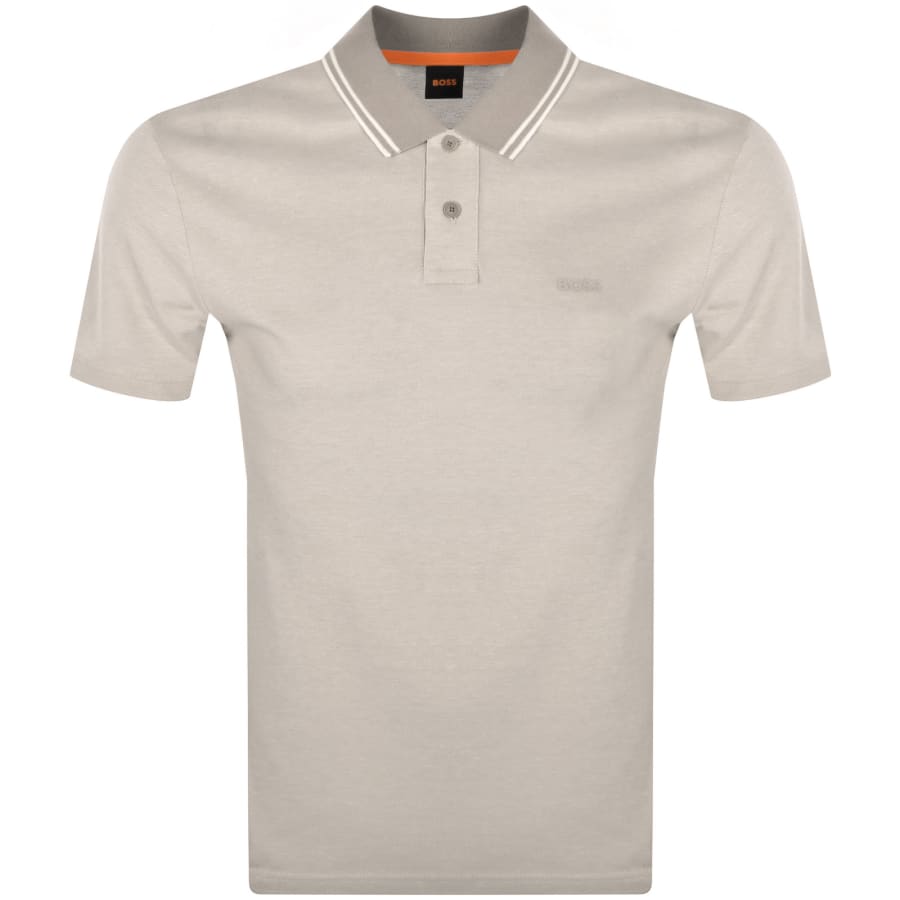 BOSS Oxford New Polo Brown Mainline Menswear Ireland